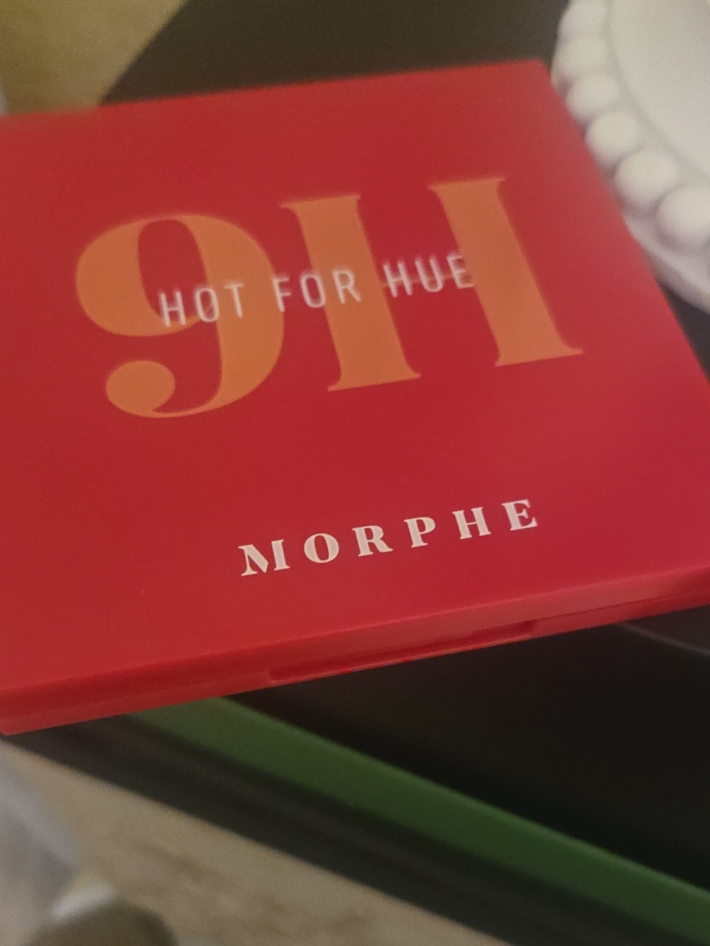 🔥💥Morphe 9I1 Hot For Hue Eyeshadow Palette - Red & Orange Lettering